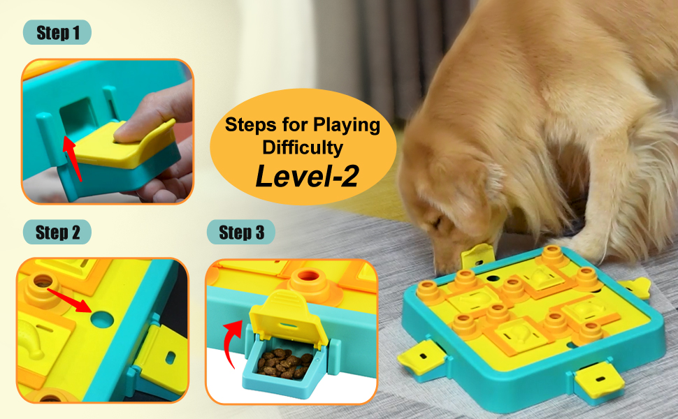 dog puzzle toy for medium dogs