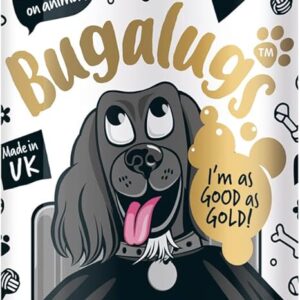 BUGALUGS Dog Shampoo with a Distinctive One in a million Fragrance - Natural dog grooming shampoo products for smelly dogs best puppy professional groom shampoo & conditioner (1x500ml)