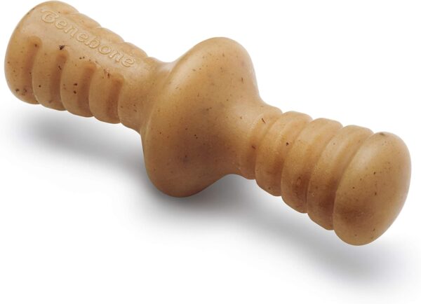 Benebone Zaggler Indestructible Rolling Dog Chew Toy for Aggressive Chewers, Long Lasting Tough Boredom Breaker for Dogs, Real Chicken Flavour, For Small Dogs, Made in the USA.