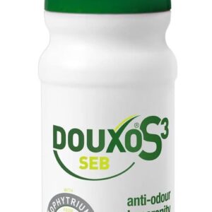 DOUXO S3 SEB - Mousse - Dog & Cat Hygiene - Oily skin - Flaky Skin - Anti-odour and Antidandruff - Hypoallergenic fragrance - Veterinary Recommended - 150ml