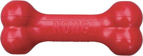 KONG Goodie Bone Dog Toy, Small, Red