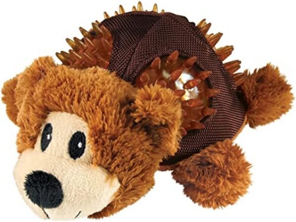 KONG Shells Bear Dog Toy, Small