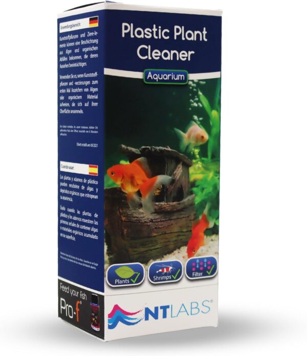 NT Labs Aquarium Plastic Plant Cleaner, Aquarium Ornament Cleaner, Aquarium Maintenance Accessory, Cleans Aquarium Decorations