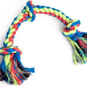 Petface Toyz Triple Knot Rope Dog Toy, Small