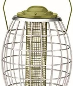 Smart Garden Chapel Wood Ultra Squirrel Proof Guard Wild Bird PEANUT Feeder with hanger, 5050642026192