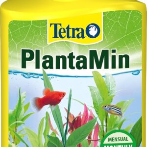 Tetra PlantaMin Universal Fertiliser - liquid iron intensive fertiliser for magnificent and healthy aquatic plants in the aquarium, monthly application, 250 ml