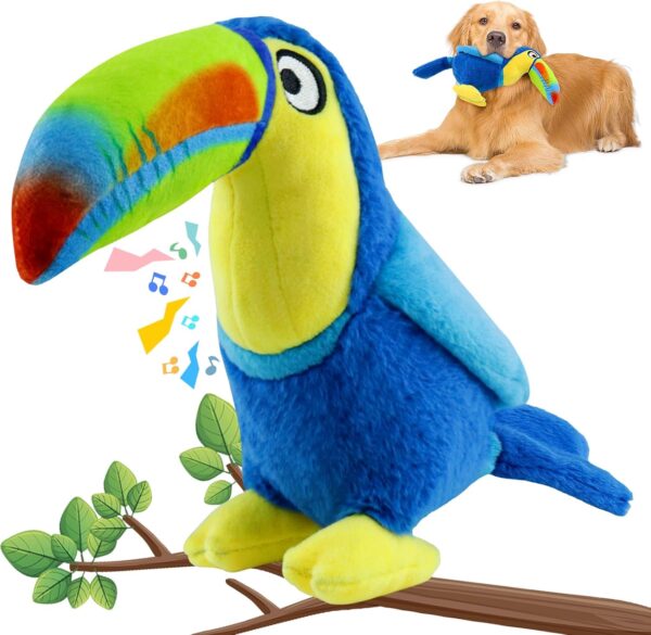 WOWBALA Plush Squeaky Dog Toys: Interactive Dog Toys - Tough Dog Toys for Large Dogs - Excellent Dog Toys for Small, Medium, Large Dogs