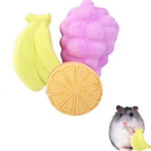 wirepool Hamster Tooth Grinding Stone Pumice Mineral Calcium Snack Chew Toy for Mouse Rabbit Squirrel Hamster Small Pet