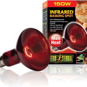 Exo Terra Heat Glo Infrared Basking Spot Lamp, 150 w