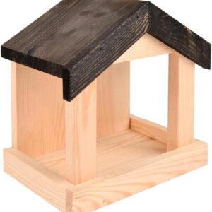 Fallen Fruits FB462 Wall Bird Table,Brown, 22