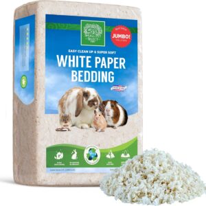 SMALL PET SELECT Unbleached White Paper Bedding, 178 L