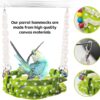 MUYG Bird Toy Climbing Hammock Nest Wooden Hanging Bird Bed for Cage Perch Stand Swing with Bird Bell Toy for Parrot Parakeet Cockatiel Conure Cockatoo - Image 5