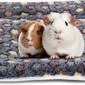 ARCTIC EAGLE 2 Pack Guinea Pig Bed - 10 x 13 Inch Guinea Pig Pee Pads Bedding - Washable and Thickness Upgrade