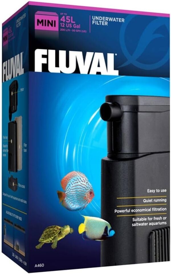 Fluval Mini Underwater Filter, 200 Litre Per Hour