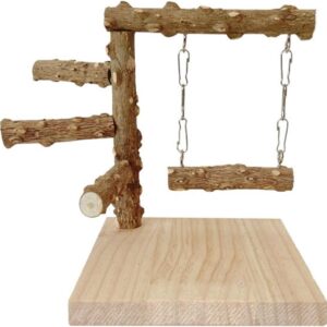 Meiliyizu Ladder Toy For Bird Stand Scratchers Swing Molar Chew Toy For Parakeets Toy Bird